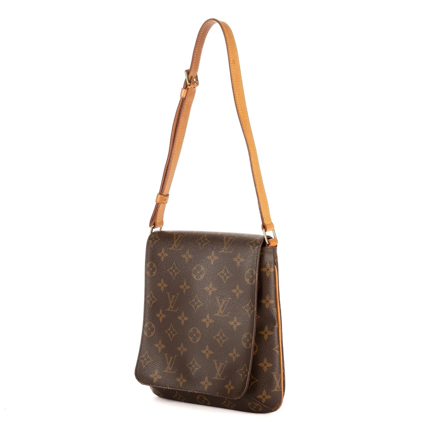Louis Vuitton Musette Salsa Brown Monogram Canvas Messenger Bag