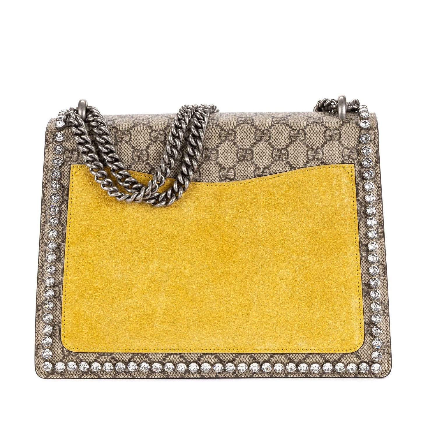 Gucci Crystal Bow GG Supreme Dionysus Beige Yellow Pink with a Presence of