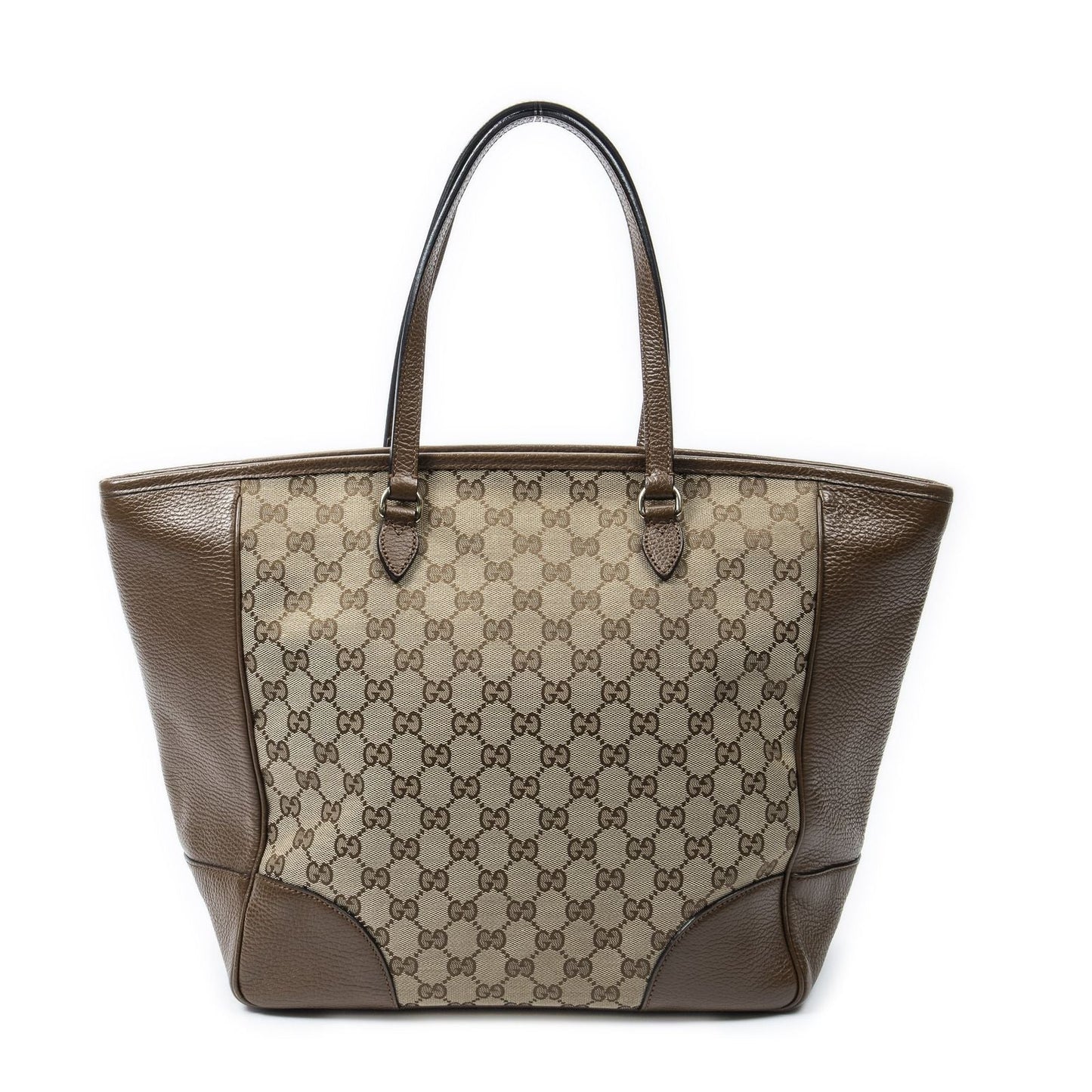 Gucci Bree Tote Beige Brown GG Canvas