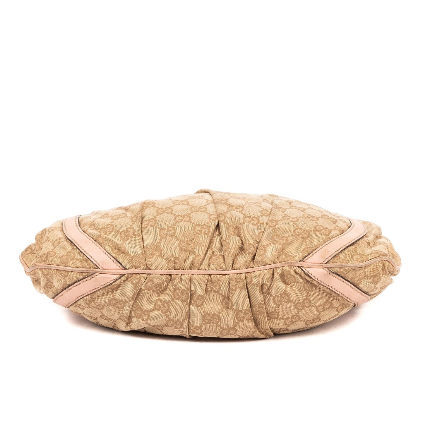 Gucci Abbey D-Sling Pink Beige Monogram Canvas Handbag