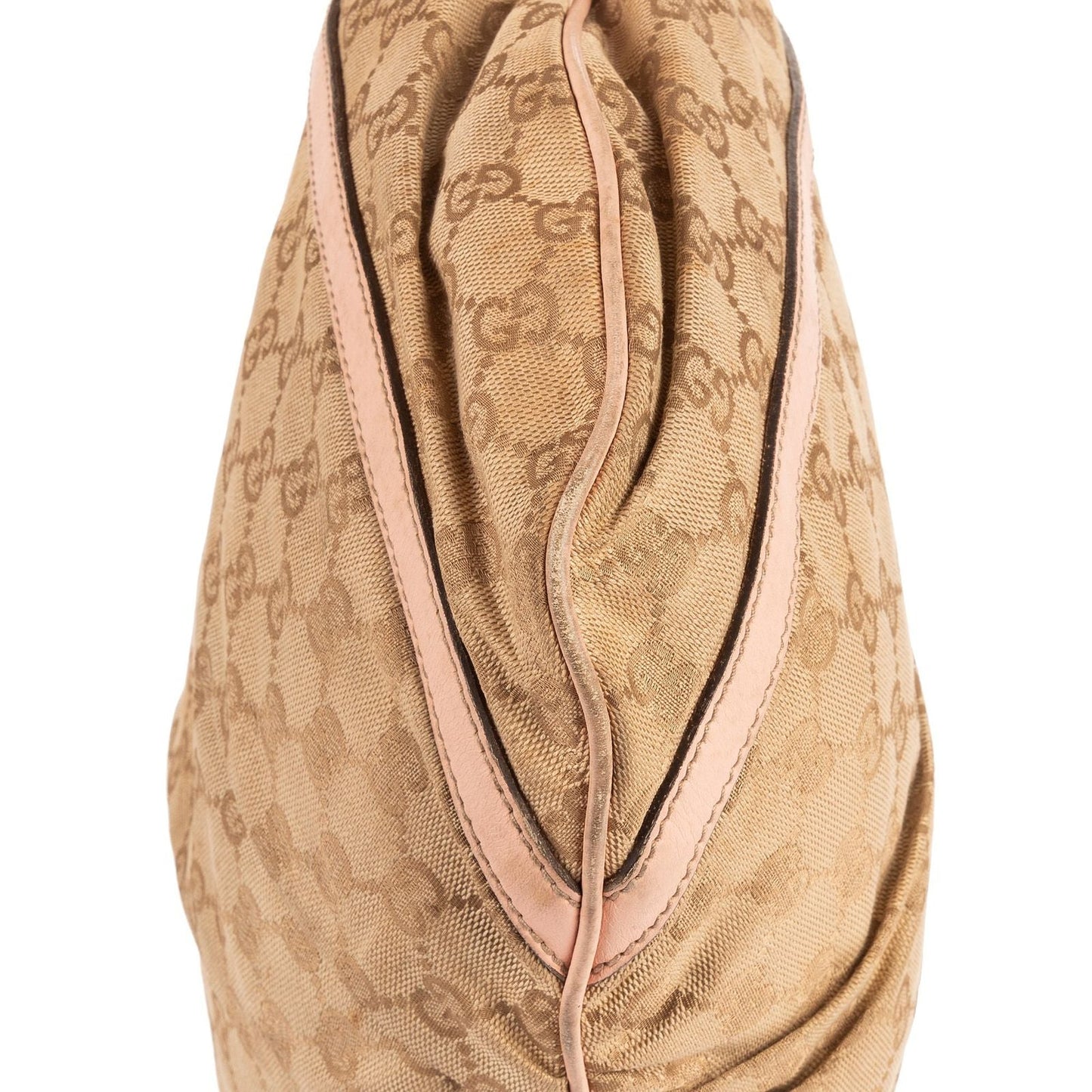 Gucci Abbey D-Sling Pink Beige Monogram Canvas Handbag