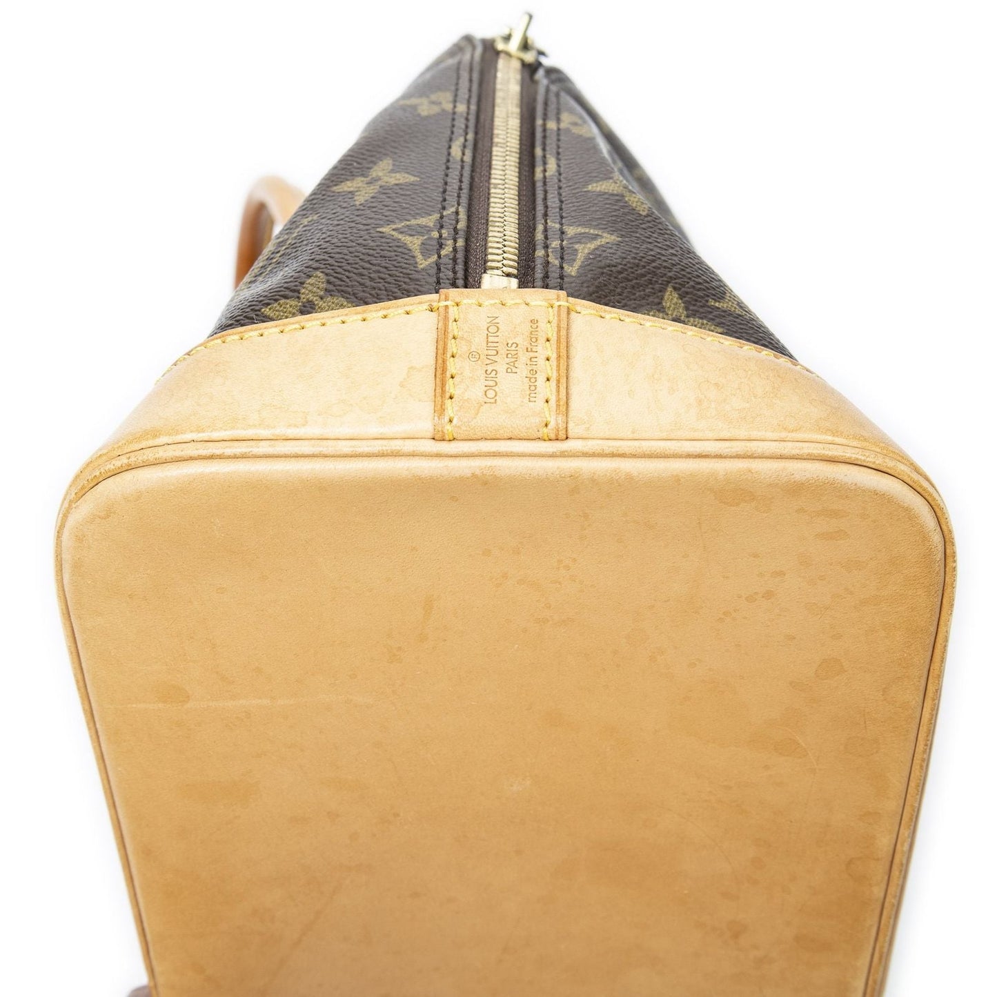 Louis Vuitton Alma Brown Monogram Canvas Handbag
