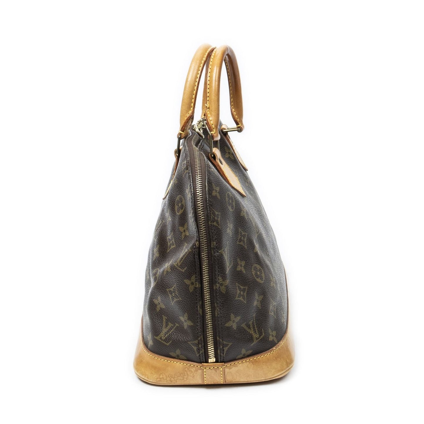 Louis Vuitton Alma Brown Monogram Canvas Handbag