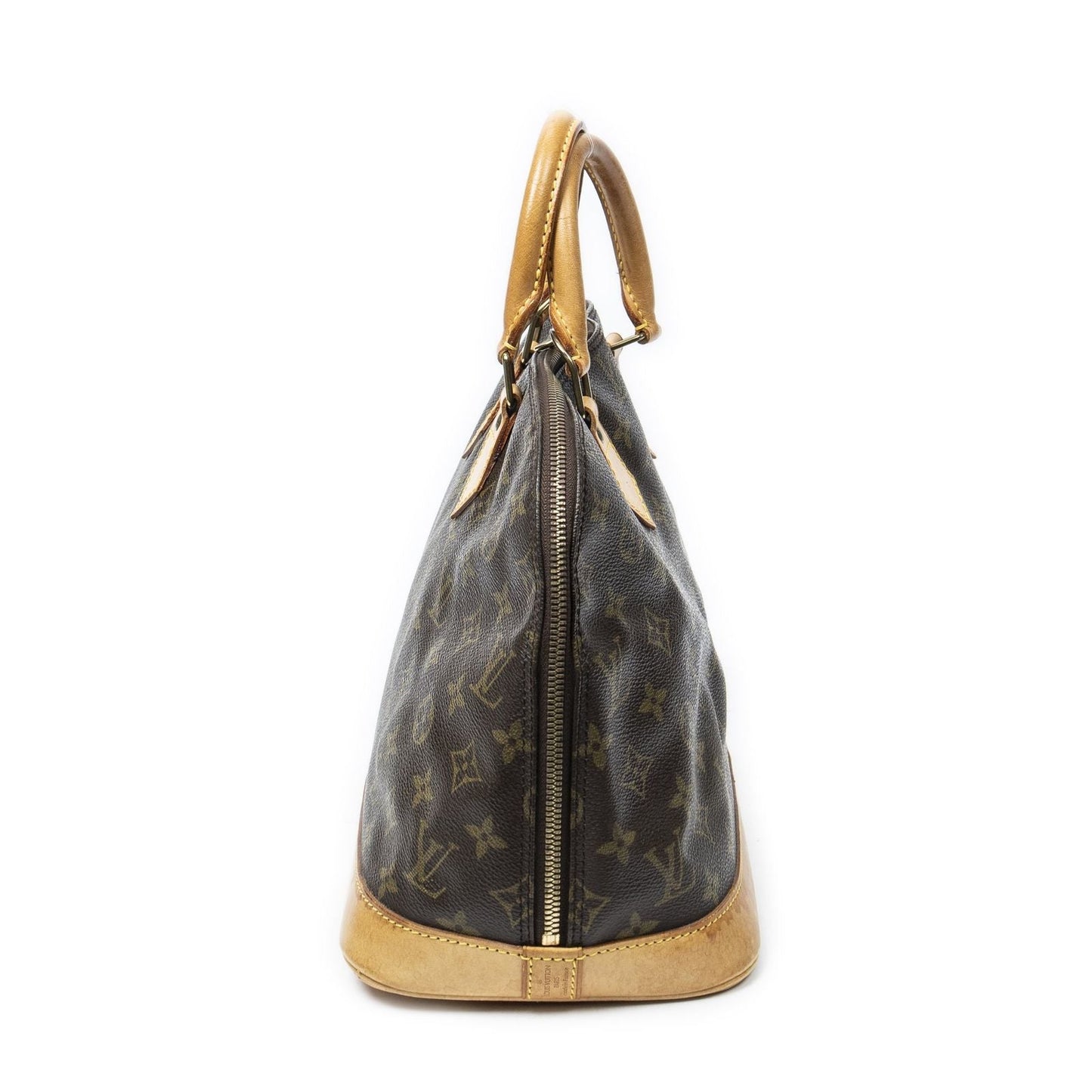 Louis Vuitton Alma Brown Monogram Canvas Handbag