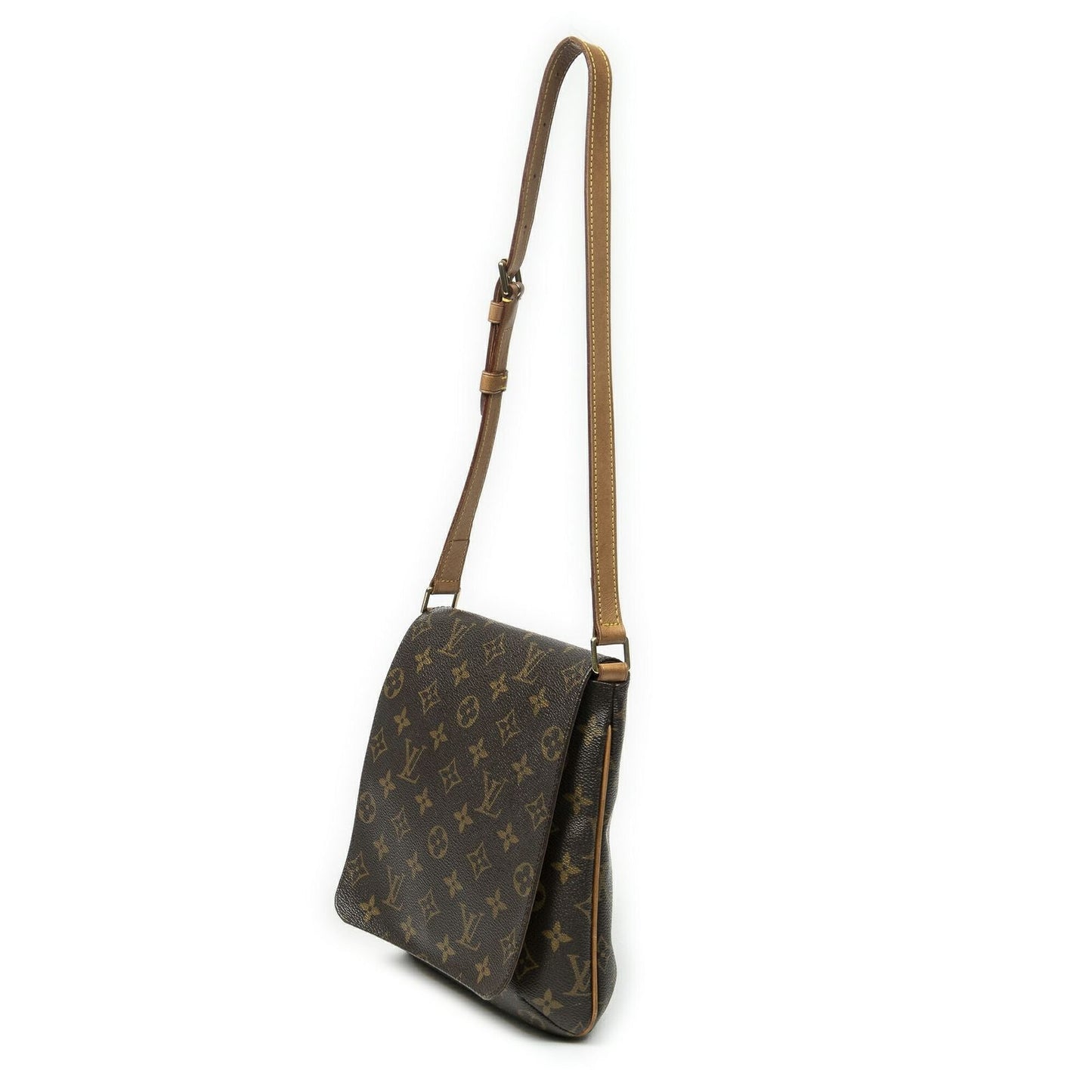 Louis Vuitton Musette Salsa Brown Monogram Canvas Messenger Bag
