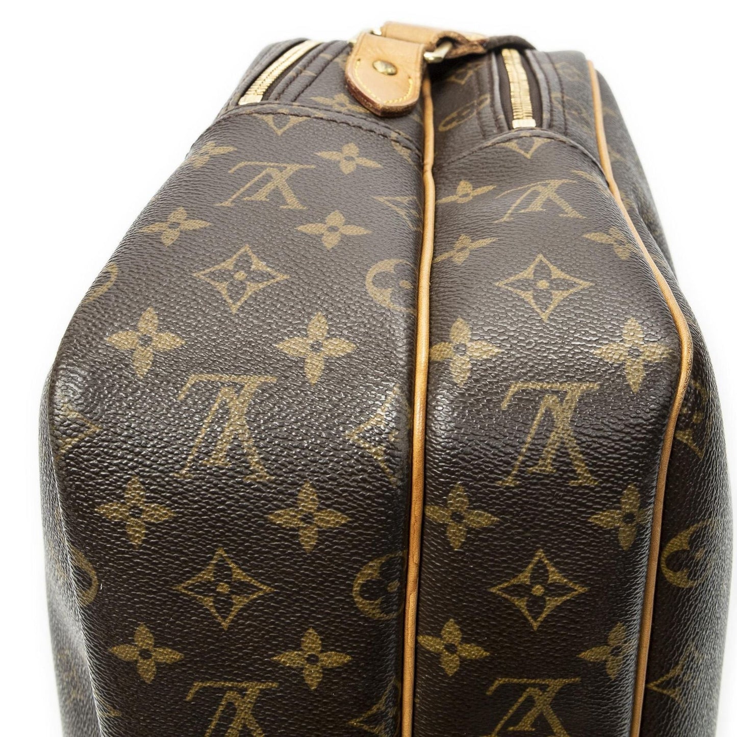 Louis Vuitton Reporter Brown Monogram Canvas Messenger Bag
