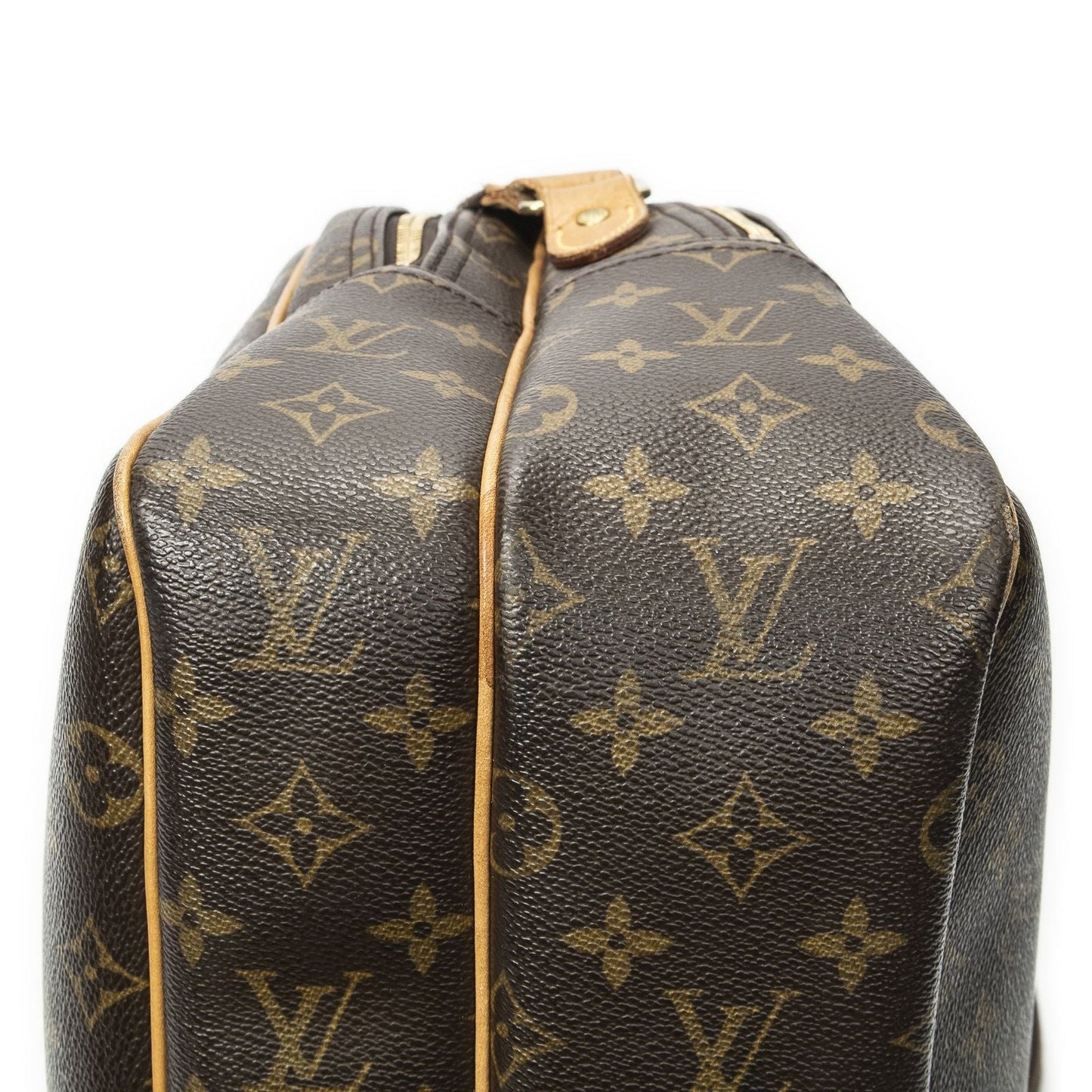 Louis Vuitton Reporter Brown Monogram Canvas Messenger Bag