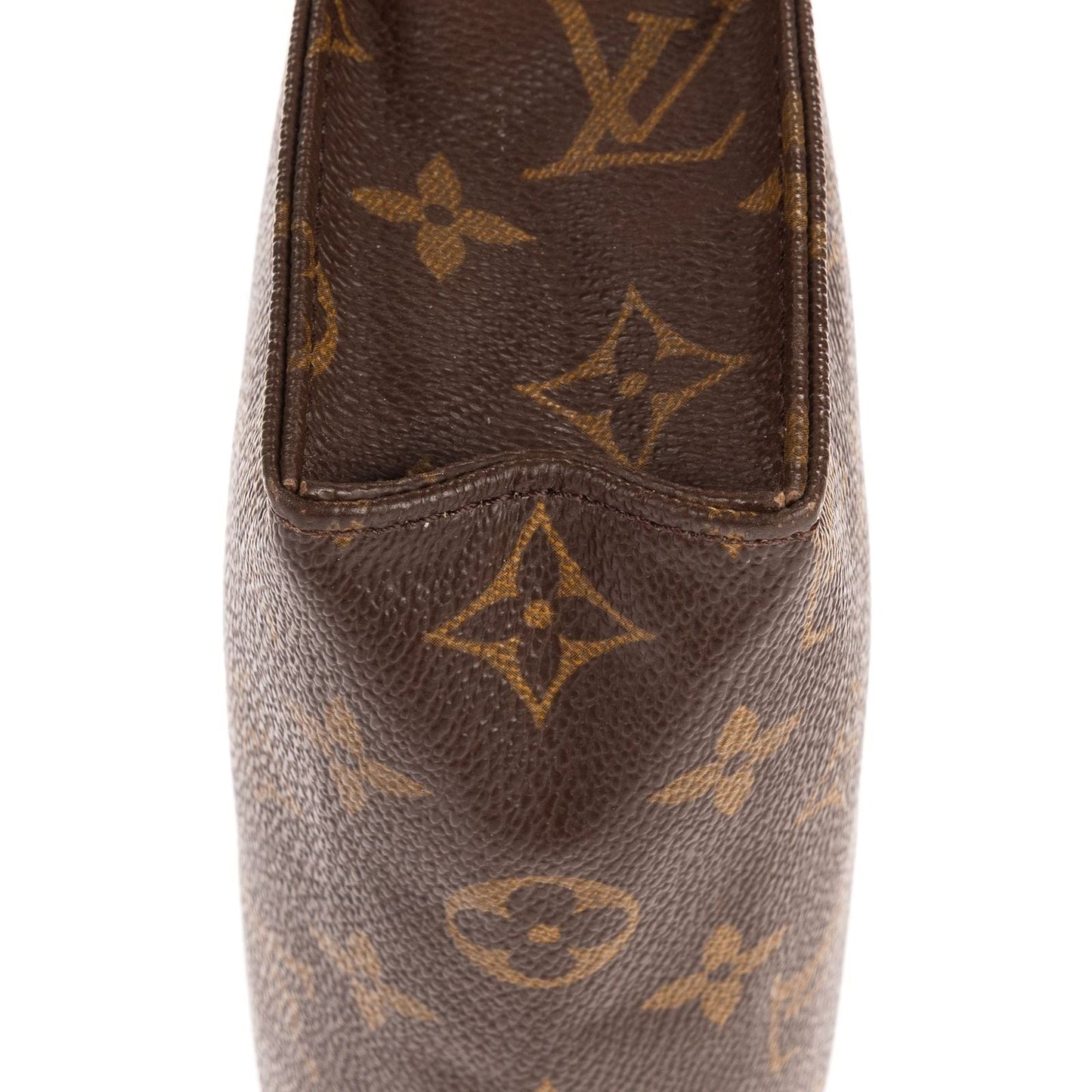 Louis Vuitton Vintage Toiletries Pouch Brown Monogram Canvas