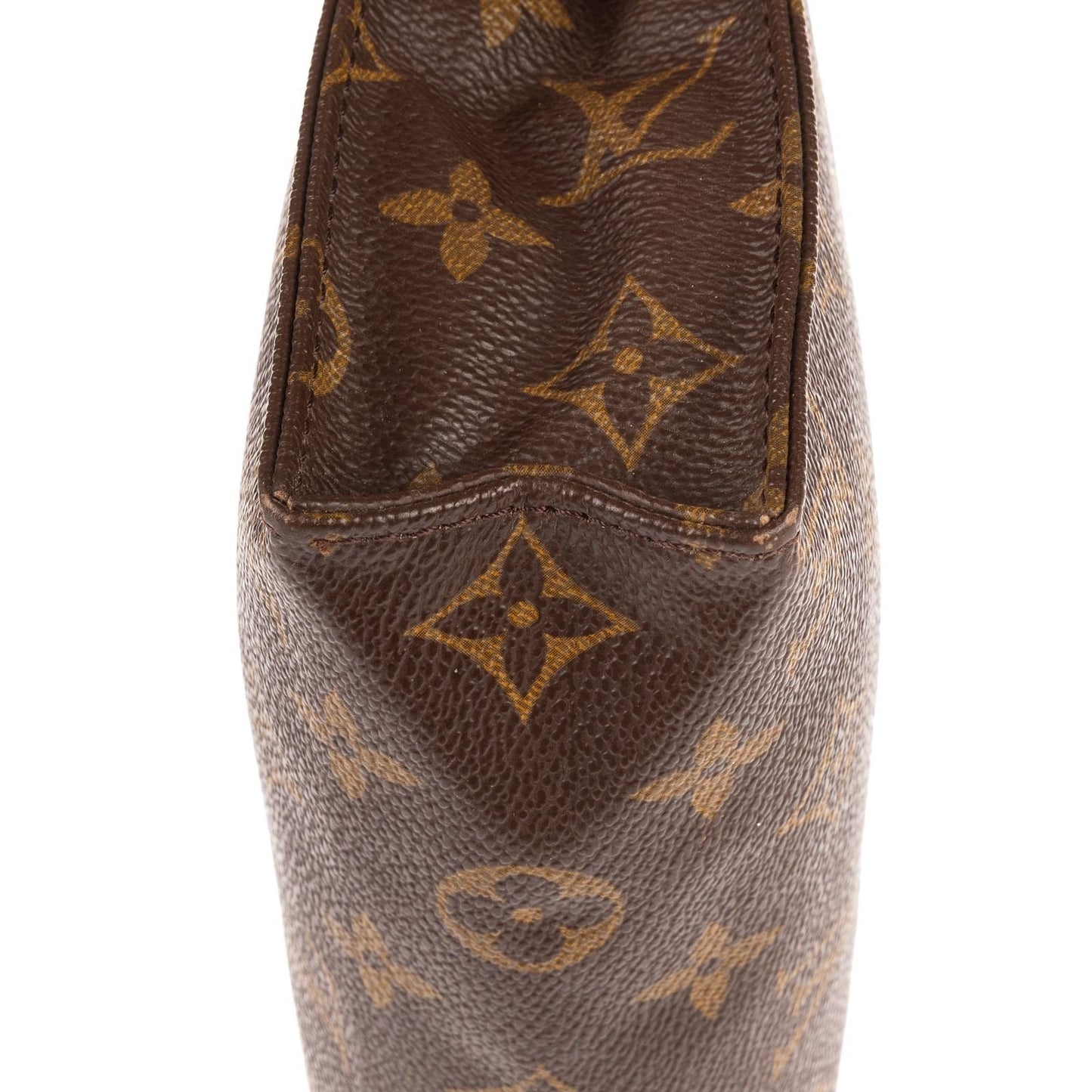 Louis Vuitton Vintage Toiletries Pouch Brown Monogram Canvas