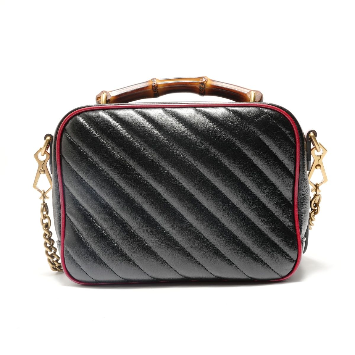 Gucci Shoulder Bag GG Marmont Bamboo