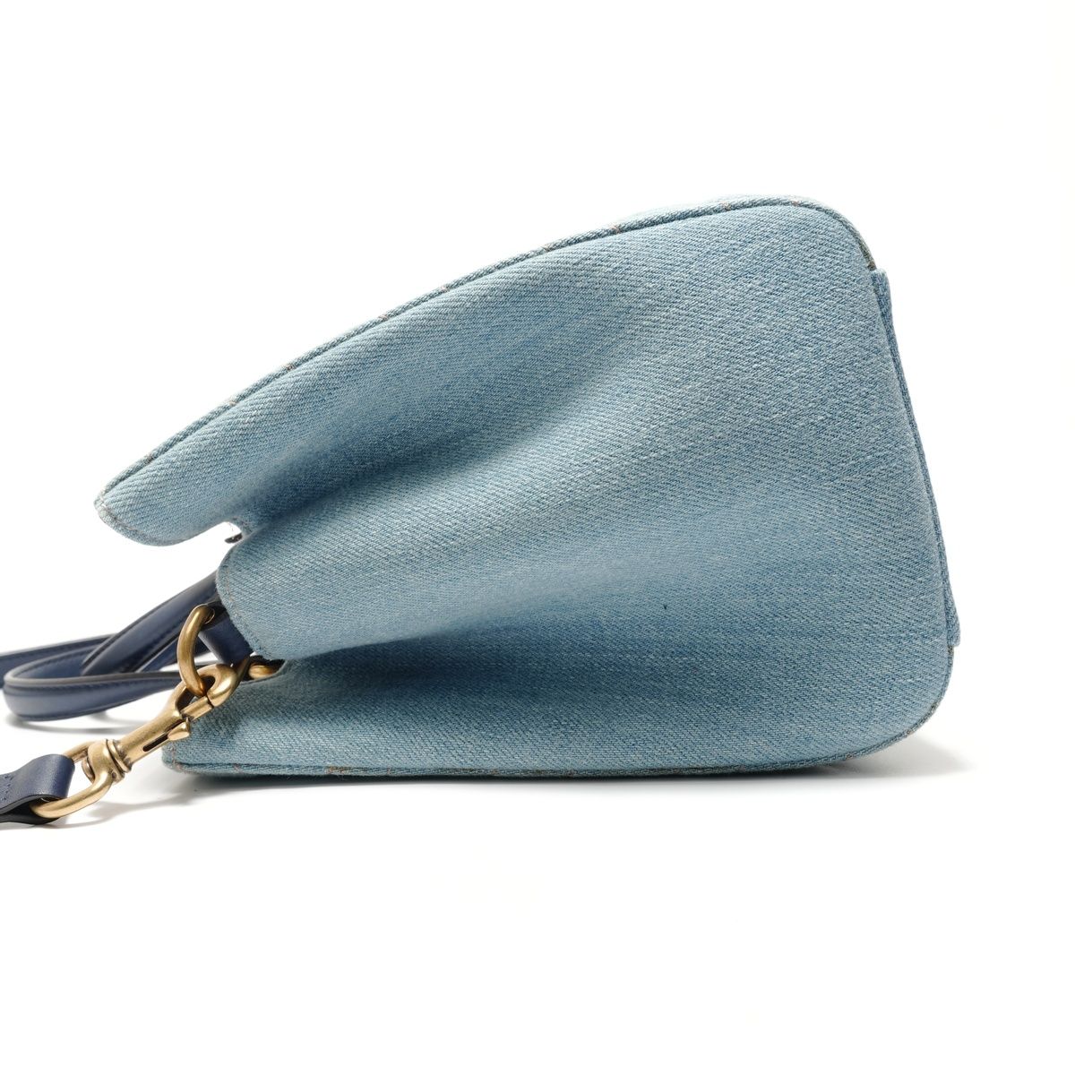 Gucci Shoulder Bag GG Marmont 2-Way Denim
