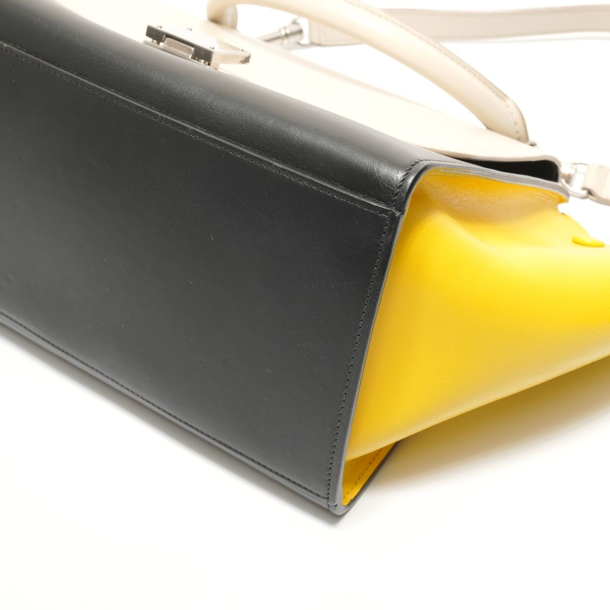Celine Handbag Trapeze 2-Way Shoulder Leather