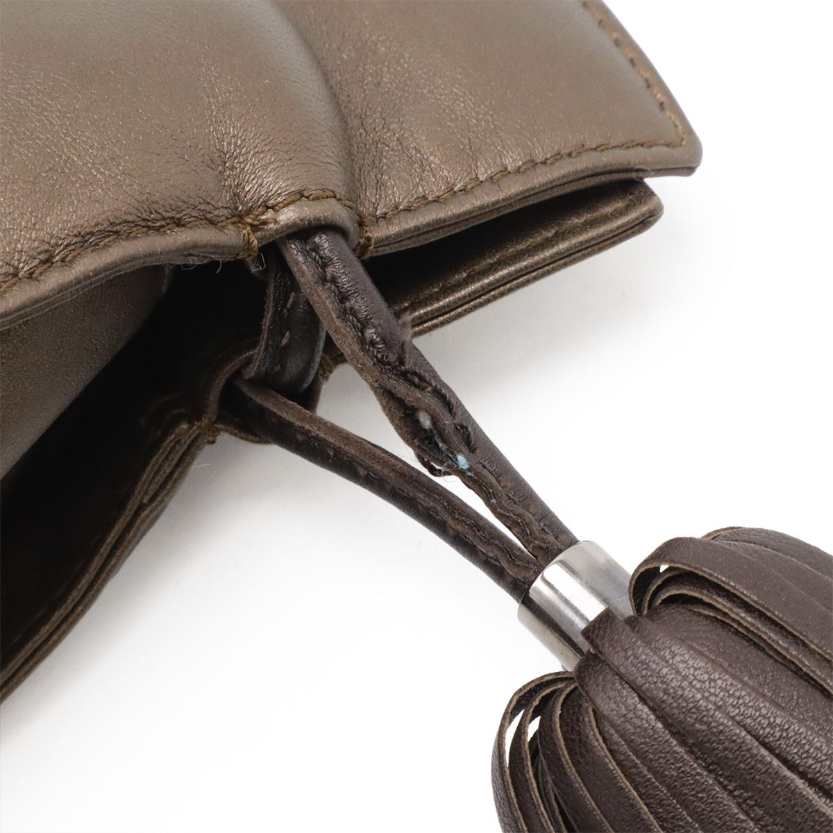Loewe Flamenco 22 Shoulder Bag Pochette Crossbody 2-Way Drawstring Fringe
