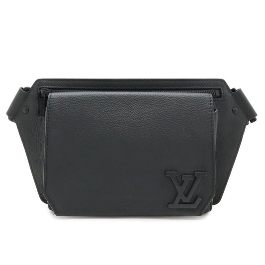 Louis Vuitton LV Aerogram Takeoff Sling Bum Bag Noir Black