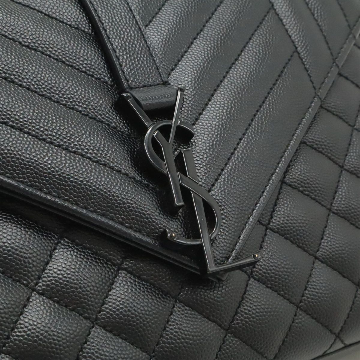 Saint Laurent Paris YSL Classic Monogram Satchel Chain Shoulder Bag Quilted