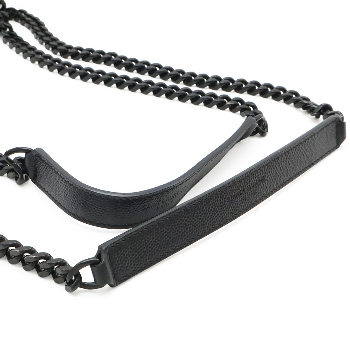 Saint Laurent Paris YSL Classic Monogram Satchel Chain Shoulder Bag Quilted