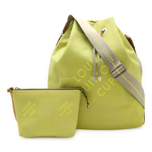 Louis Vuitton Damier Geant Volunteer LV Cup Limited Drawstring Shoulder Bag