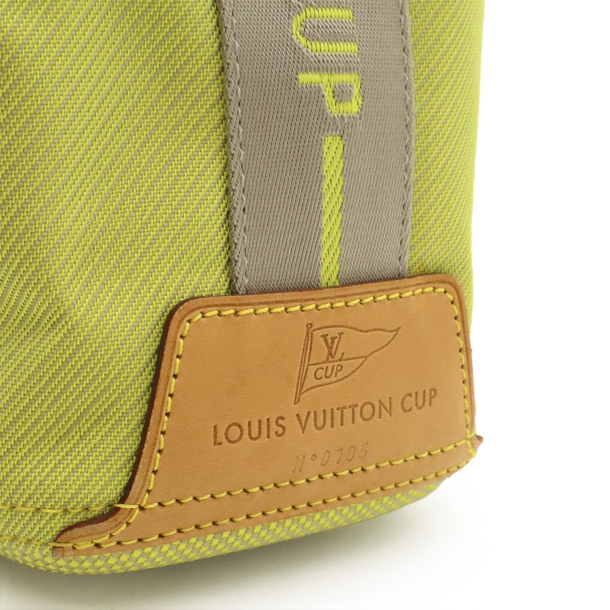 Louis Vuitton Damier Geant Volunteer LV Cup Limited Drawstring Shoulder Bag