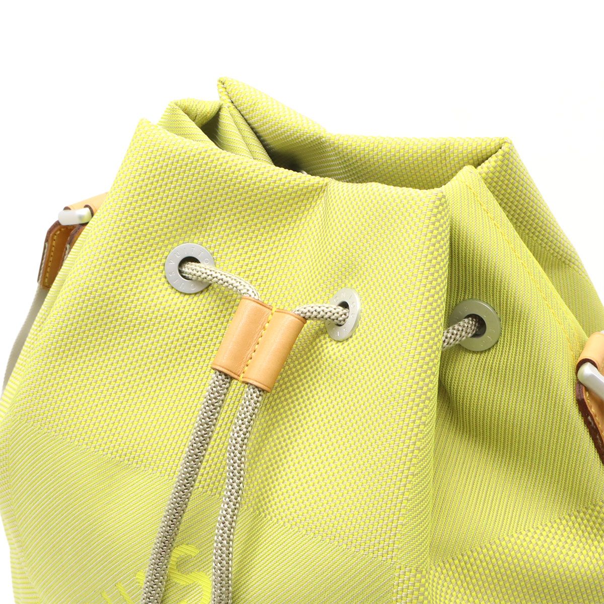 Louis Vuitton Damier Geant Volunteer LV Cup Limited Drawstring Shoulder Bag