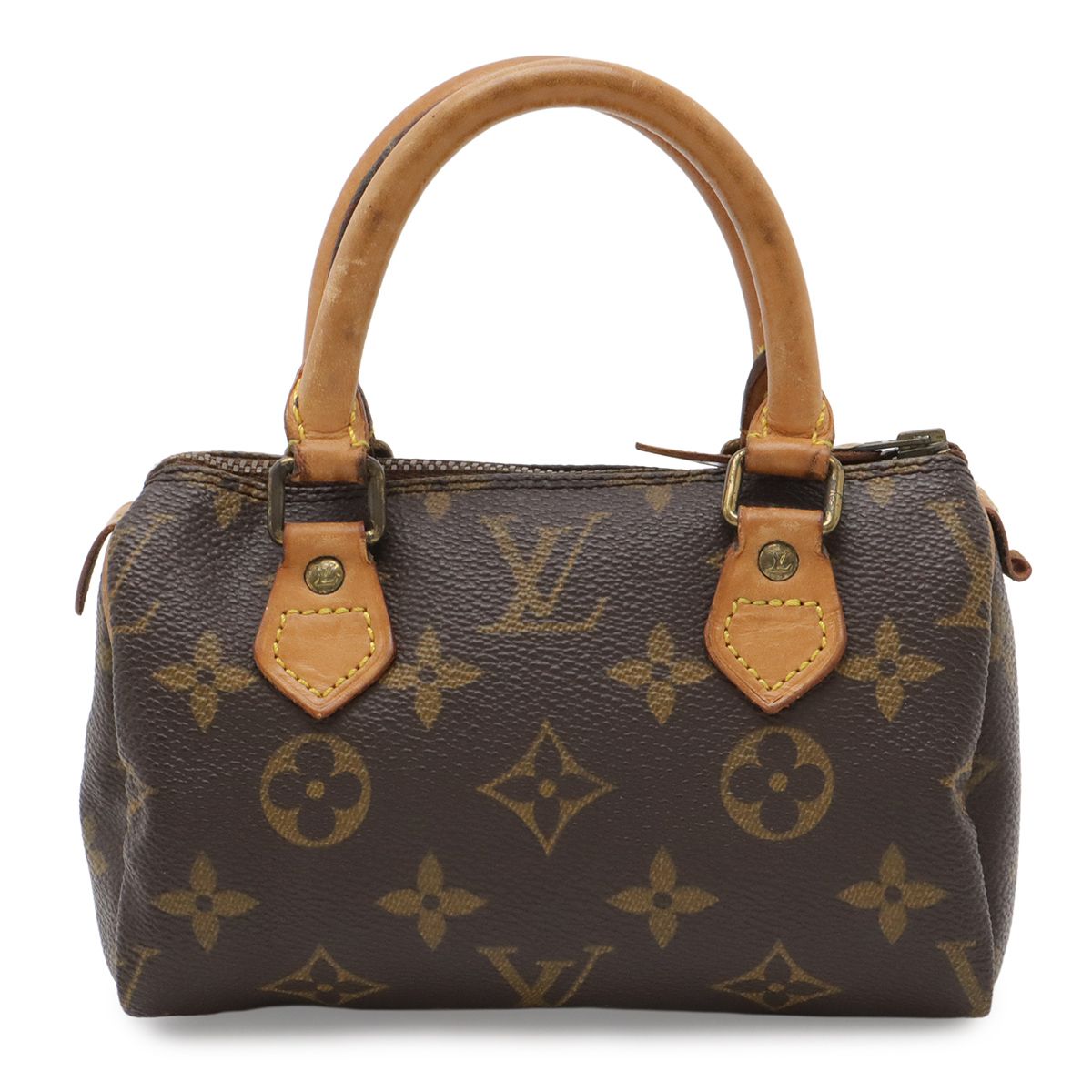 Louis Vuitton Monogram Mini Speedy Mini Bag Pouch Case
