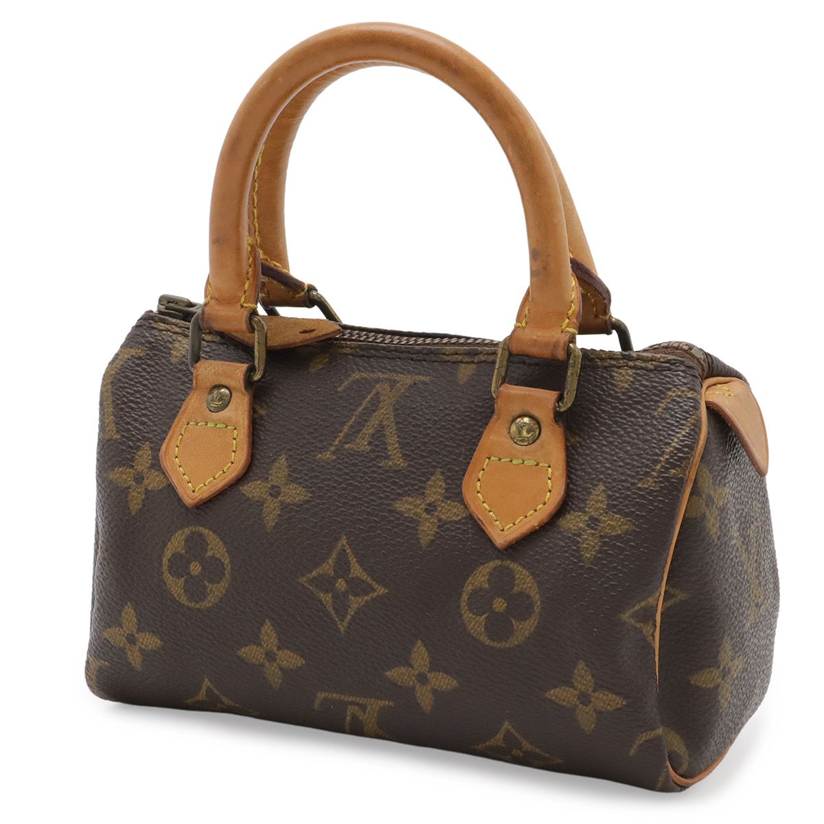 Louis Vuitton Monogram Mini Speedy Mini Bag Pouch Case