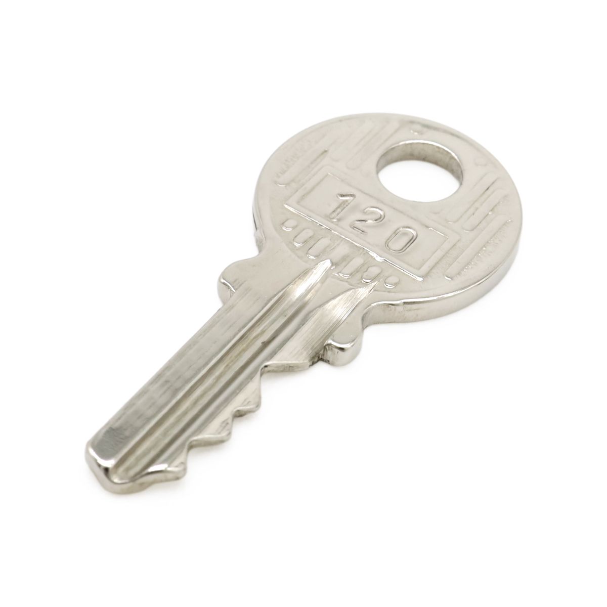 Hermes Cadena Padlock Key with Key Metal Silver