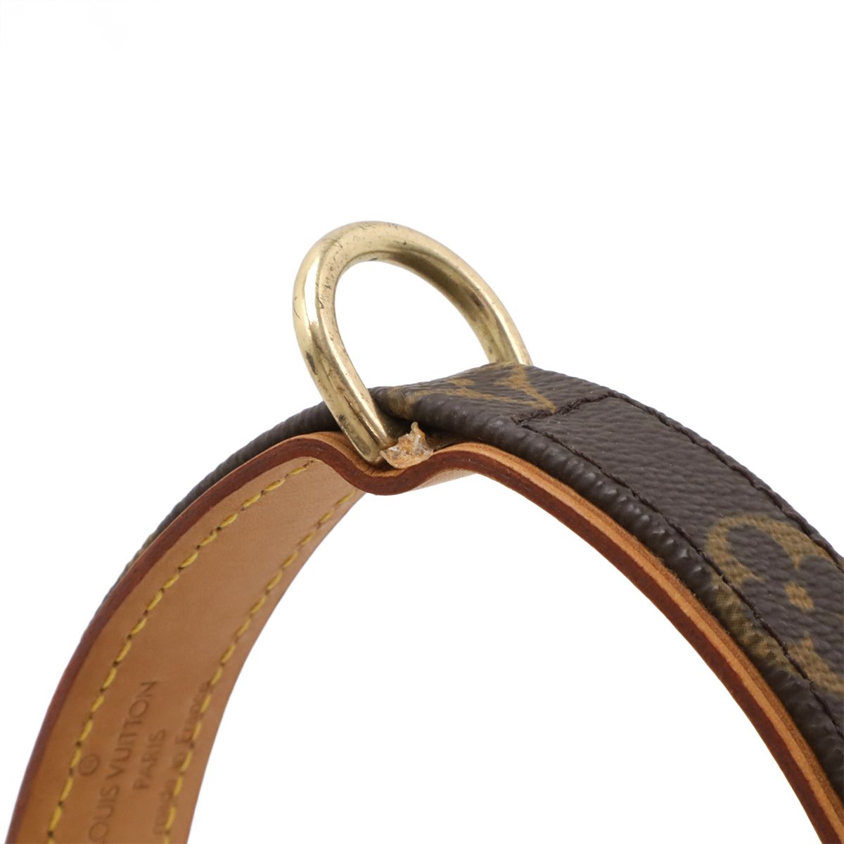 Louis Vuitton Monogram Collier Baxter MM Dog Collar Pet Tag Pet Accessory