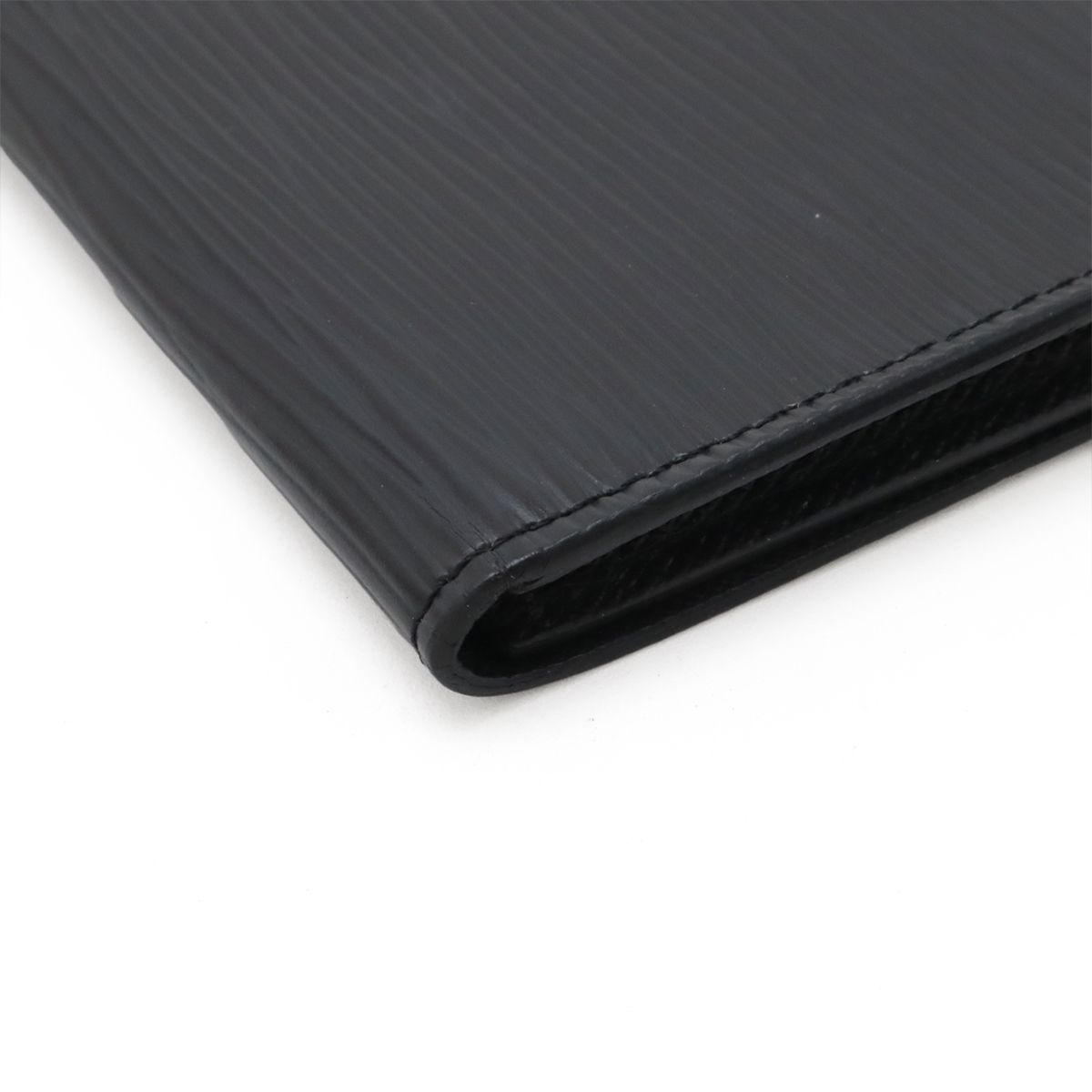 Louis Vuitton Epi Envelope Carte de Visite Card Case Business Holder Noir Black