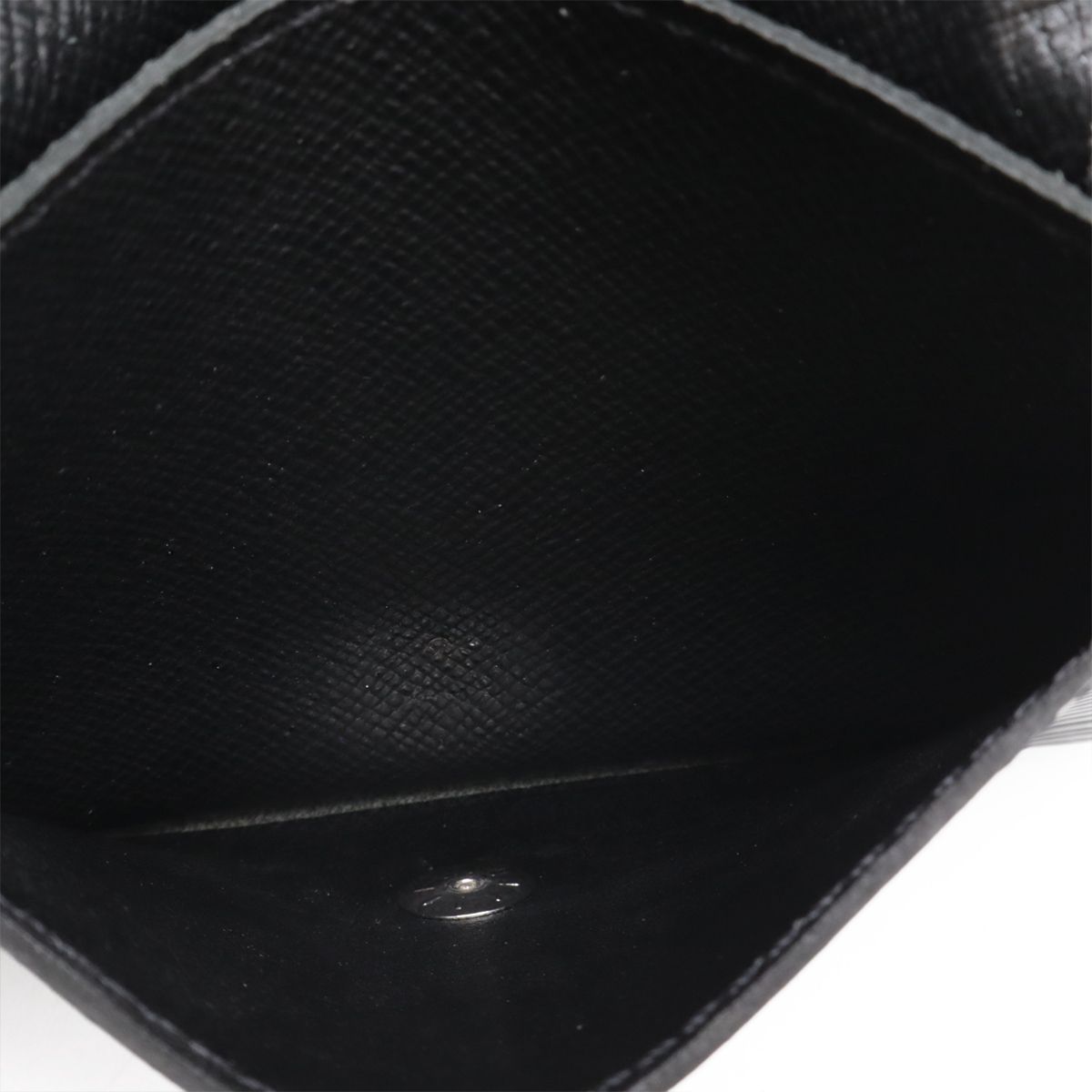 Louis Vuitton Epi Envelope Carte de Visite Card Case Business Holder Noir Black