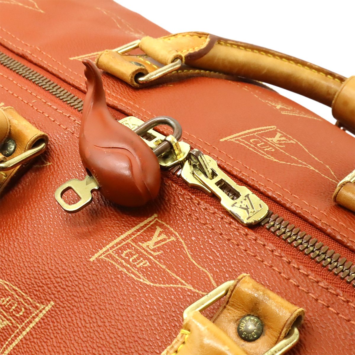 Louis Vuitton Cup LV Cup Kaboule Boston Bag Travel Purse 2-Way Abogani