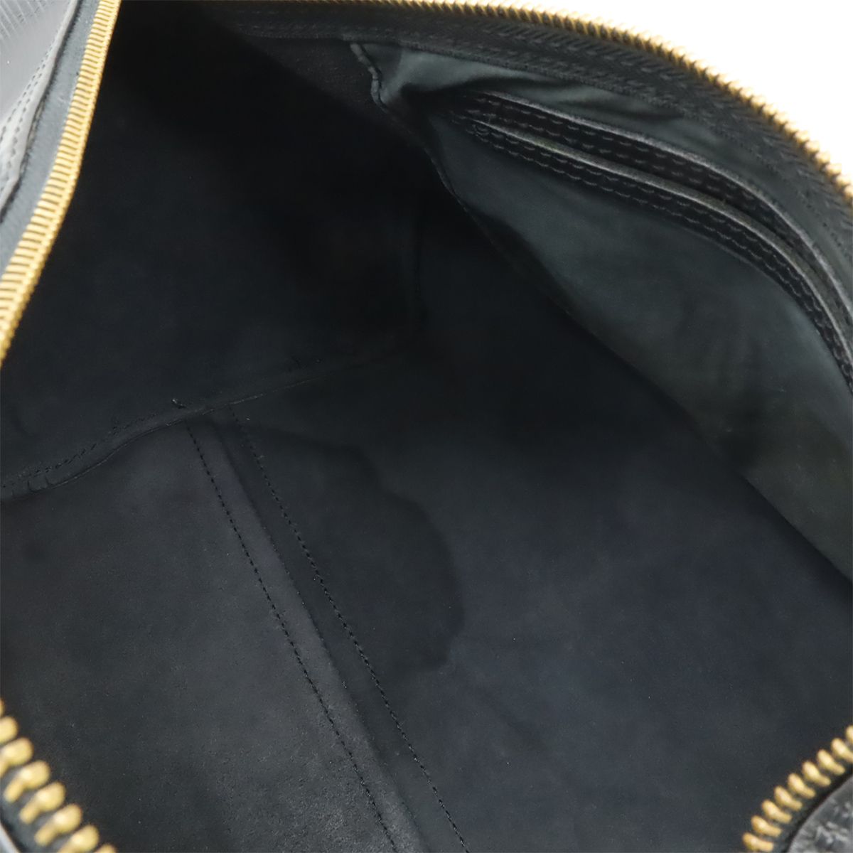 Louis Vuitton Epi Speedy 30 Boston Bag Leather Noir Black