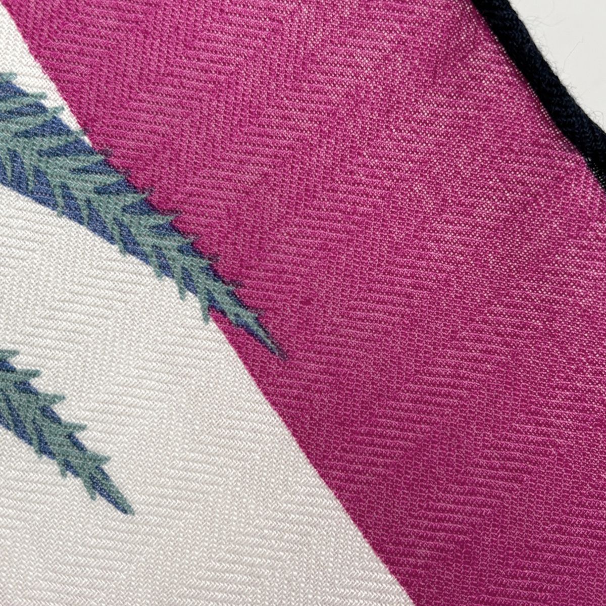 Hermes Carre Geant Cheval Masque Mask Scarf Cashmere Silk Fuchsia Multicolor