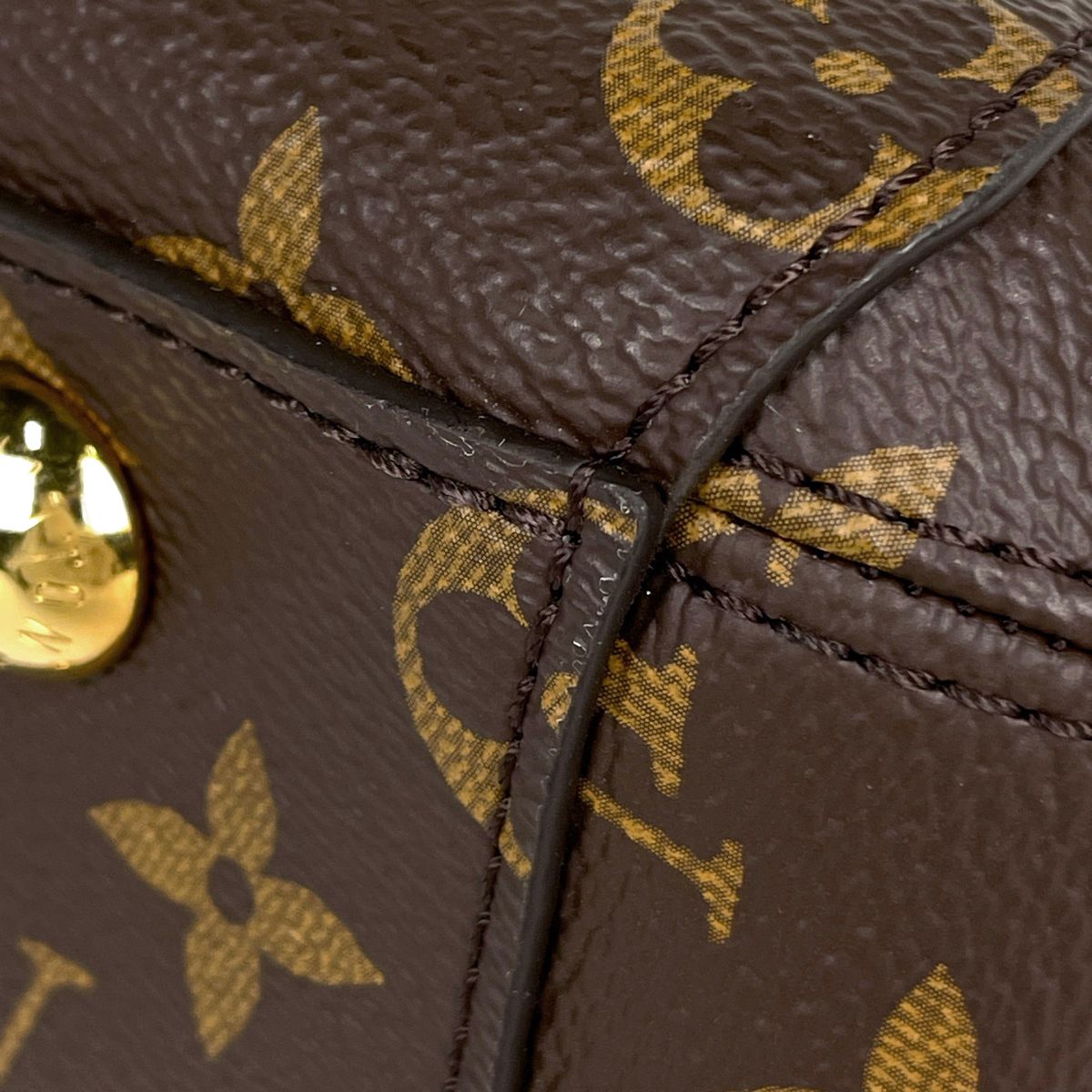 Louis Vuitton Montaigne BB 2-Way Handbag Monogram Brown