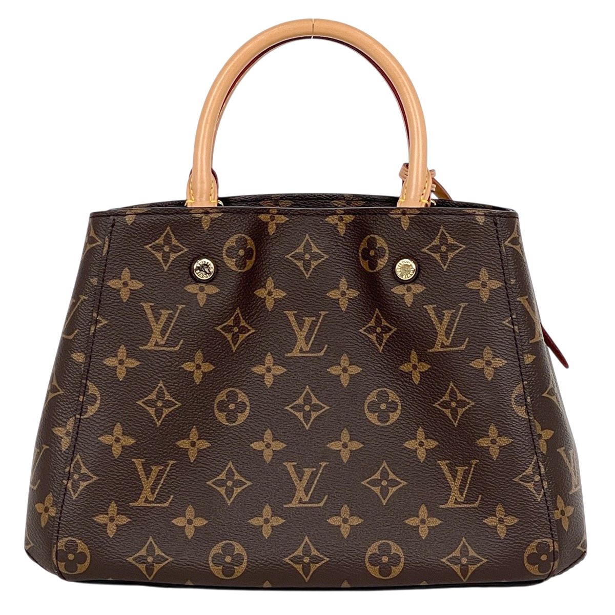 Louis Vuitton Montaigne BB 2-Way Handbag Monogram Brown