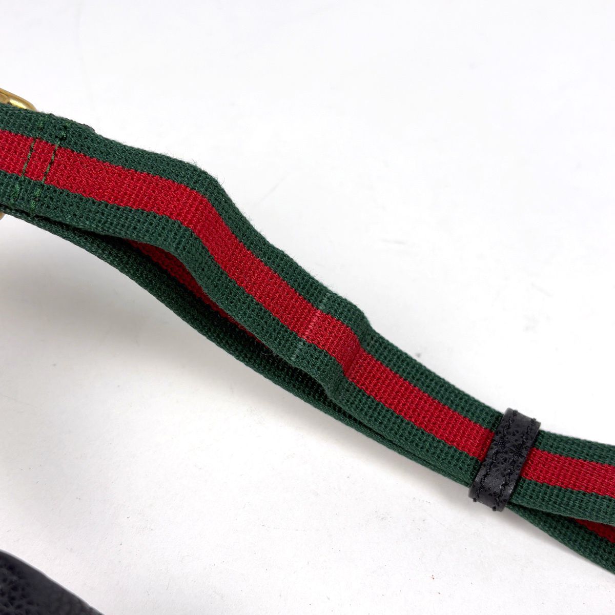 Gucci Logo Waist Bag Leather Black