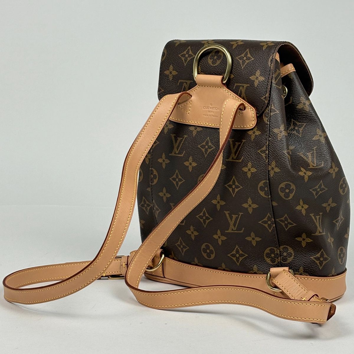 Louis Vuitton Montsouris MM Backpack Monogram Brown