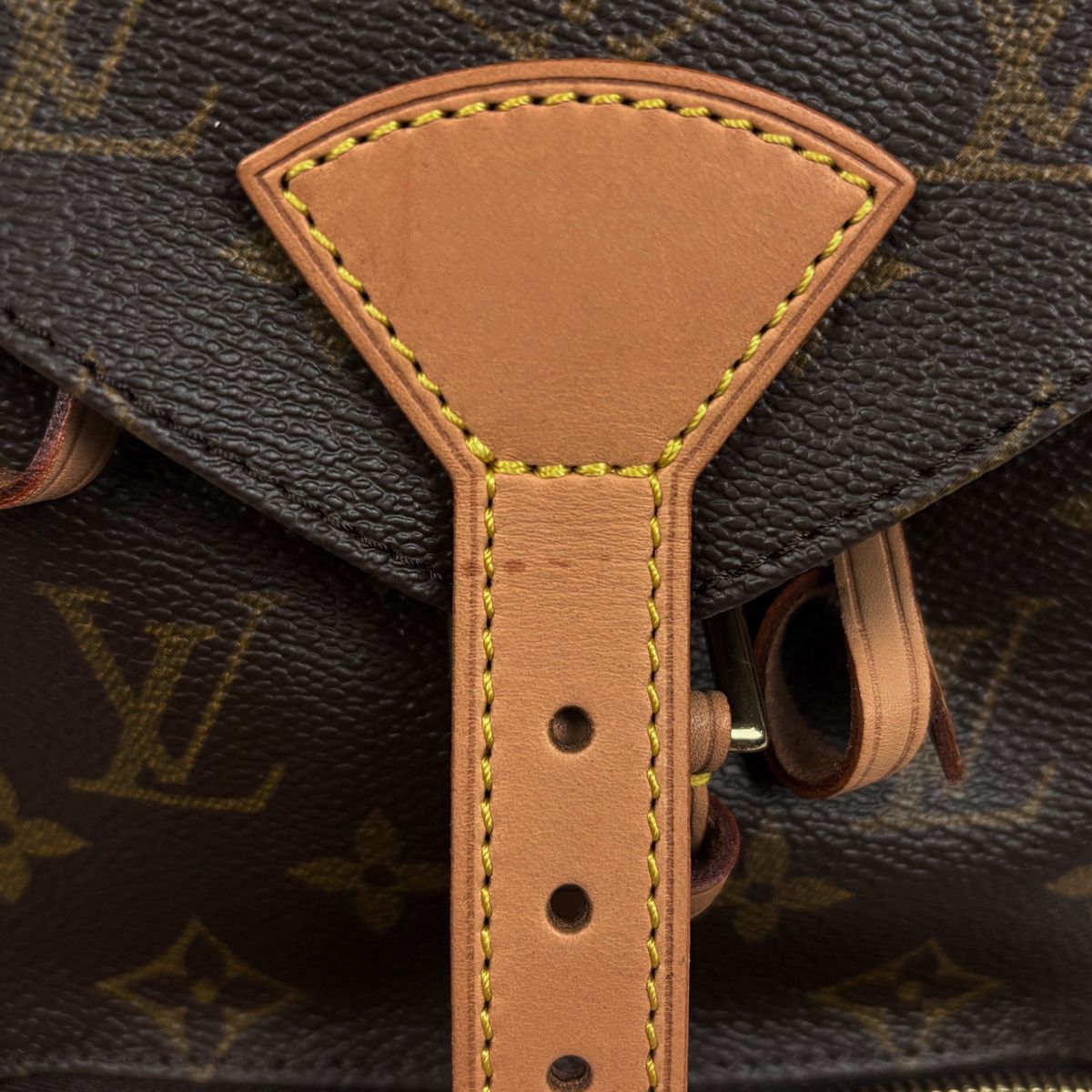 Louis Vuitton Montsouris MM Backpack Monogram Brown