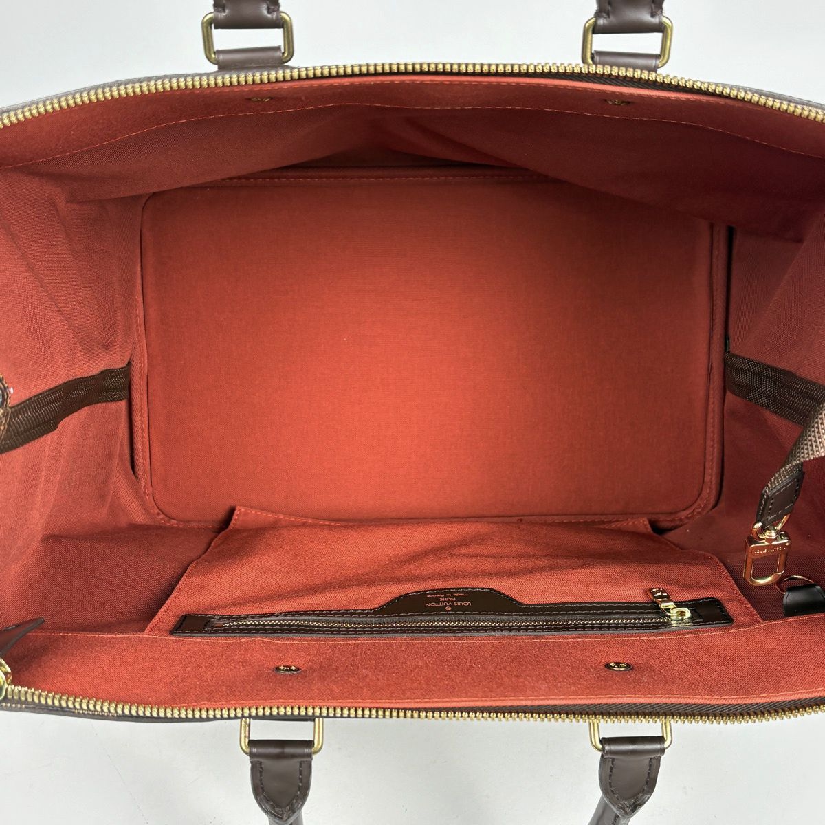 Louis Vuitton Greenwich PM Boston Bag Damier Brown
