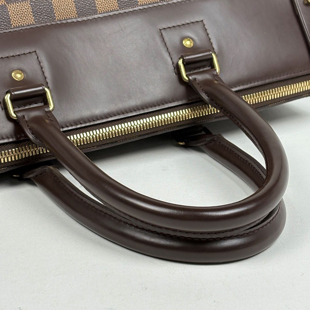 Louis Vuitton Greenwich PM Boston Bag Damier Brown