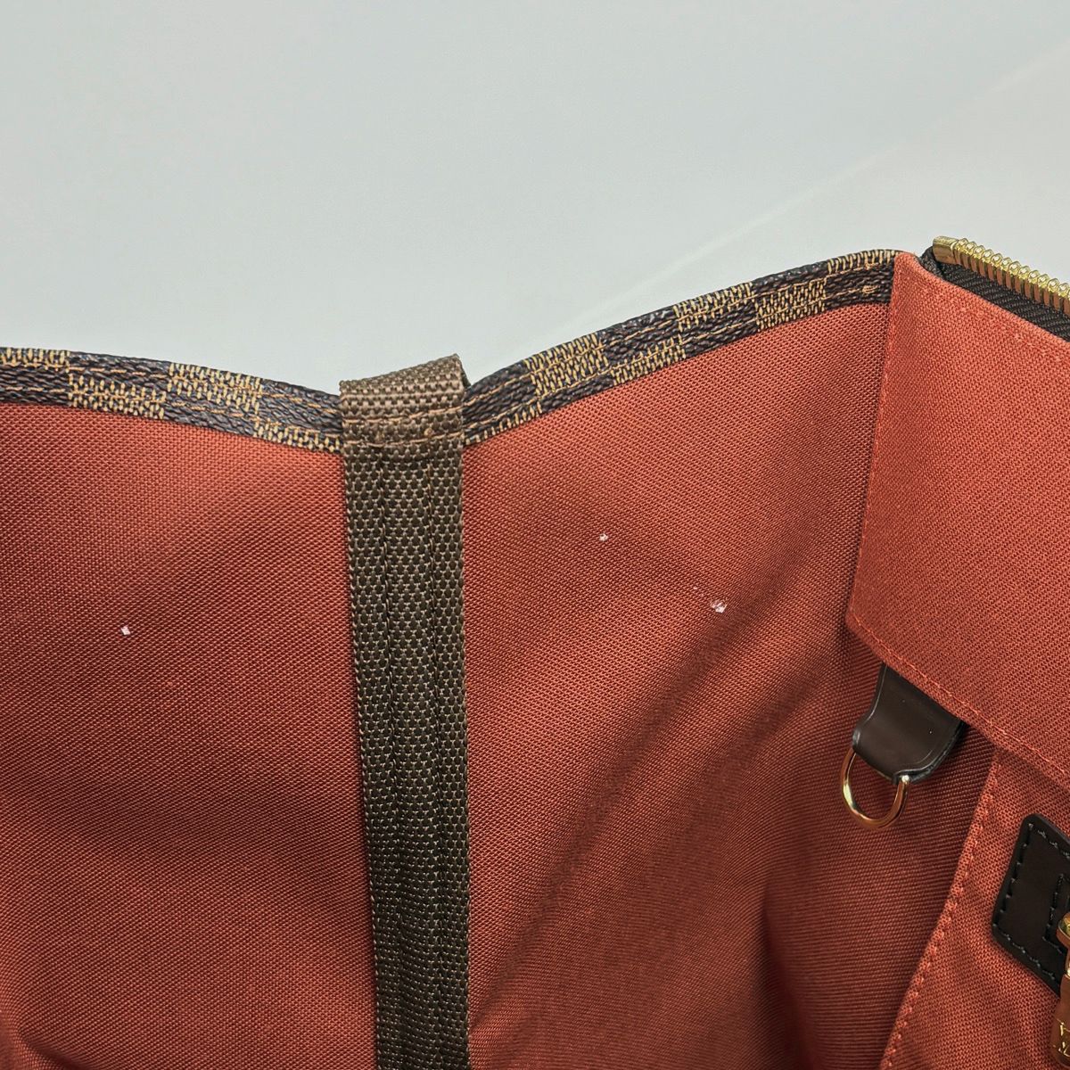 Louis Vuitton Greenwich PM Boston Bag Damier Brown