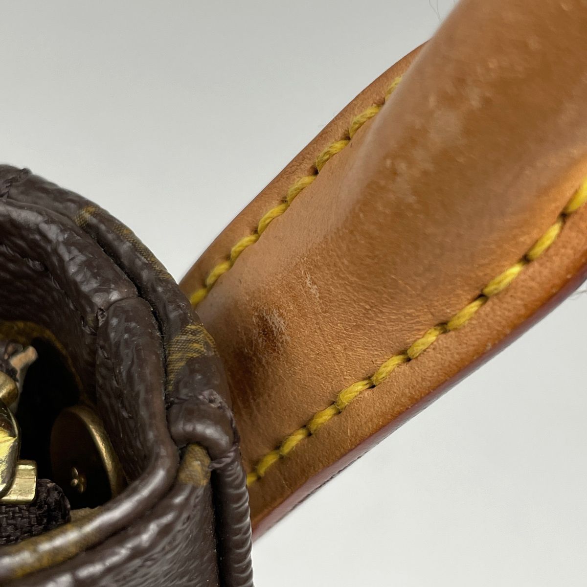 Louis Vuitton Looping MM Shoulder Bag Monogram Brown