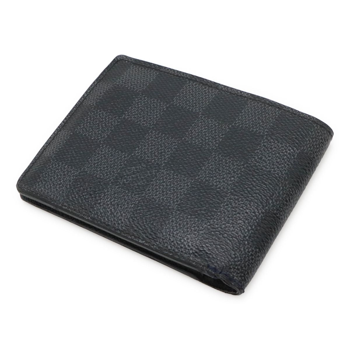 Louis Vuitton Damier Graphite Portefeuille Multiple Bifold Wallet Billfold