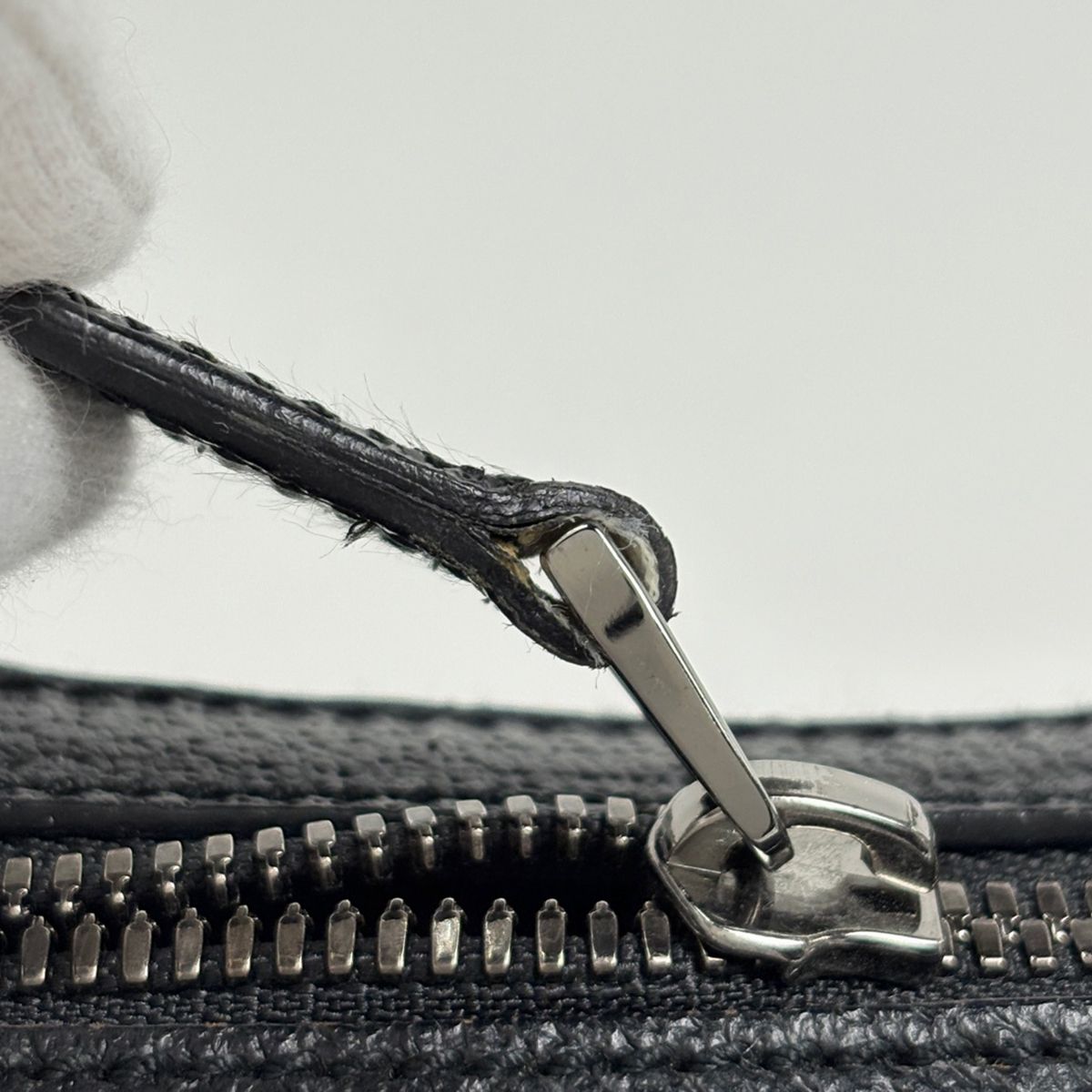 Gucci GG Pattern Shoulder Bag Canvas Black