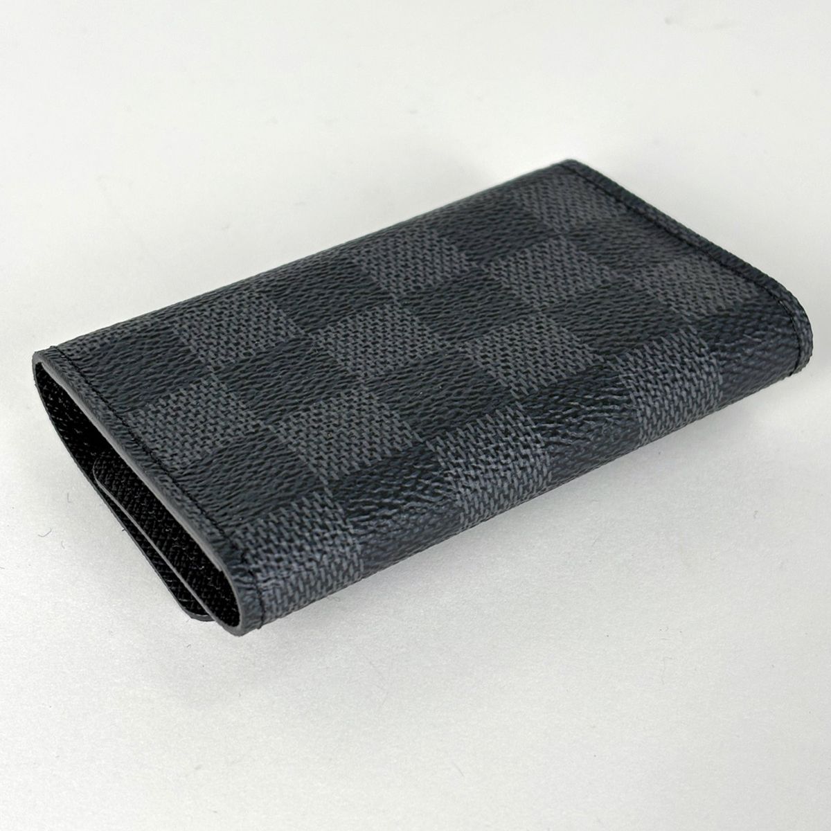 Louis Vuitton Multicles 6 Key Holder Key Case Damier Graphite Black