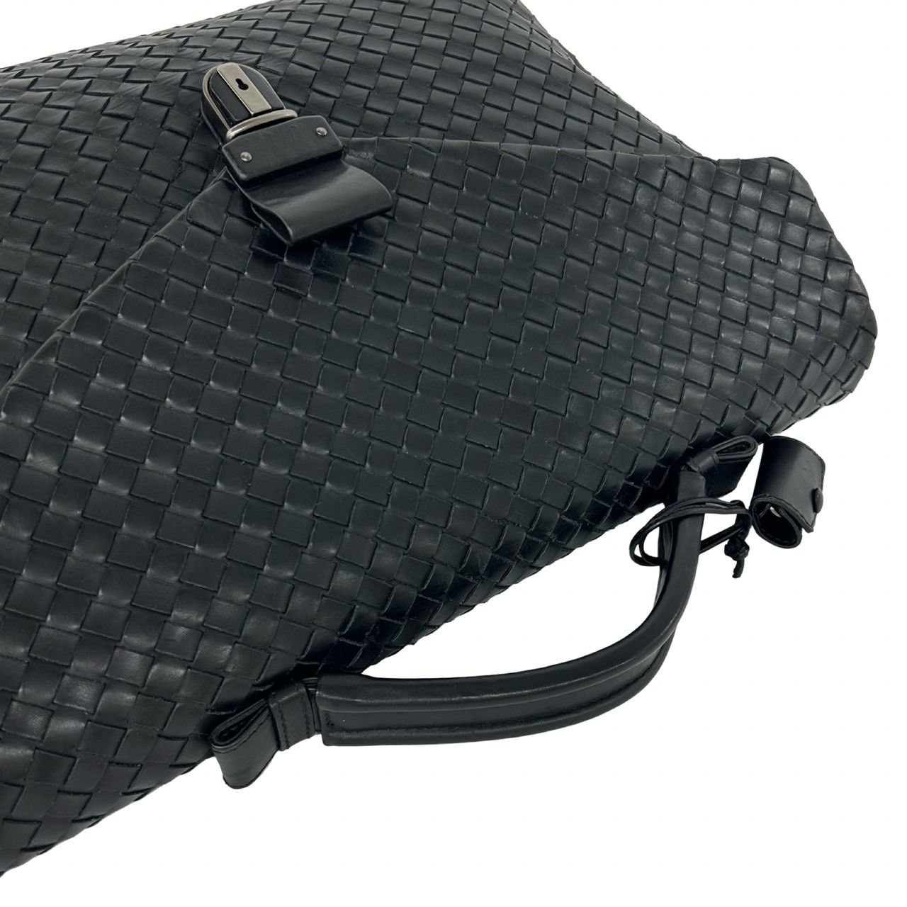 Bottega Veneta with Key Leather Business Briefcase Capacity Black