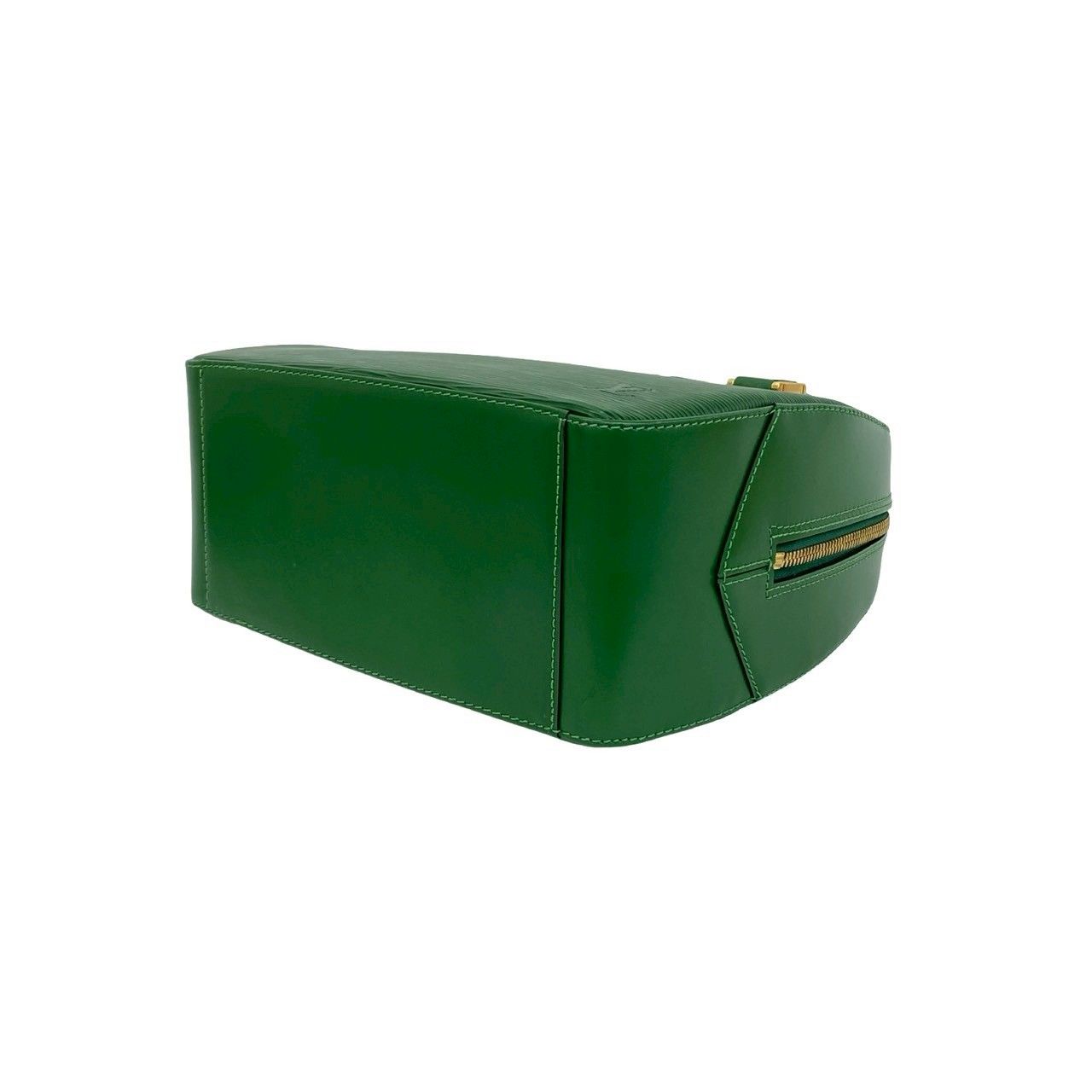 Louis Vuitton Vintage Sa Blanc Epi Leather Mini Boston Bag Borneo Green