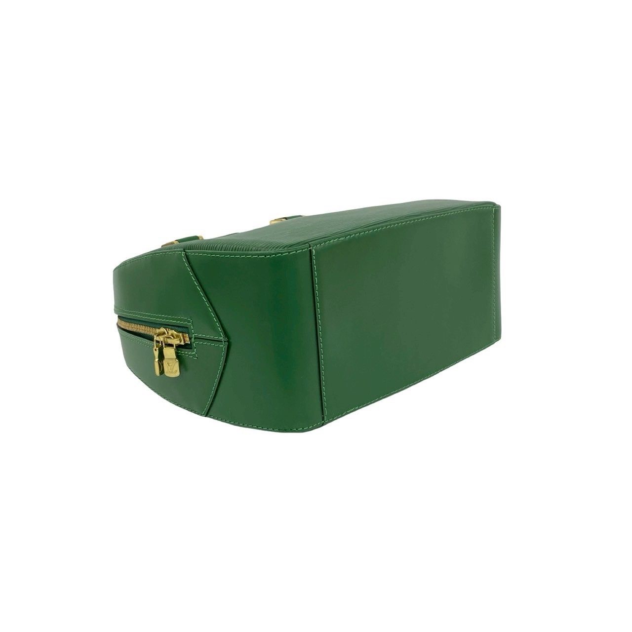 Louis Vuitton Vintage Sa Blanc Epi Leather Mini Boston Bag Borneo Green