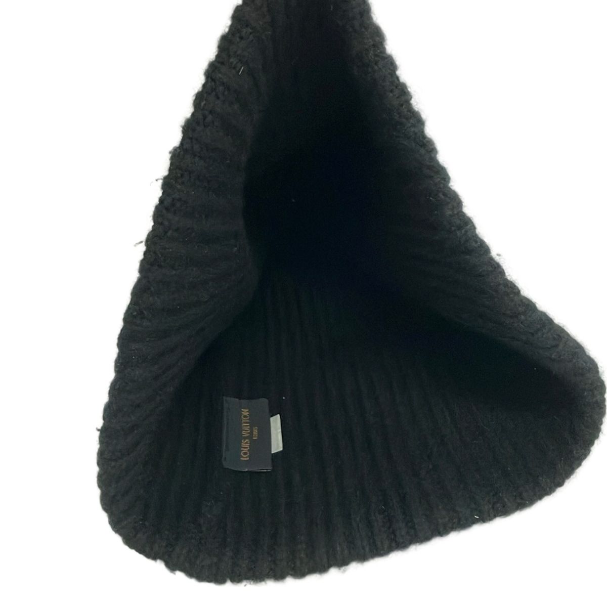 Louis Vuitton Knit Cap 11 Beanie LV Ahead Cap Black Cashmere Hat