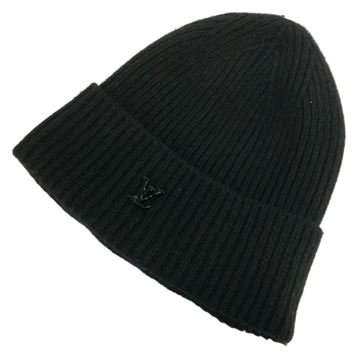 Louis Vuitton Knit Cap 11 Beanie LV Ahead Cap Black Cashmere Hat