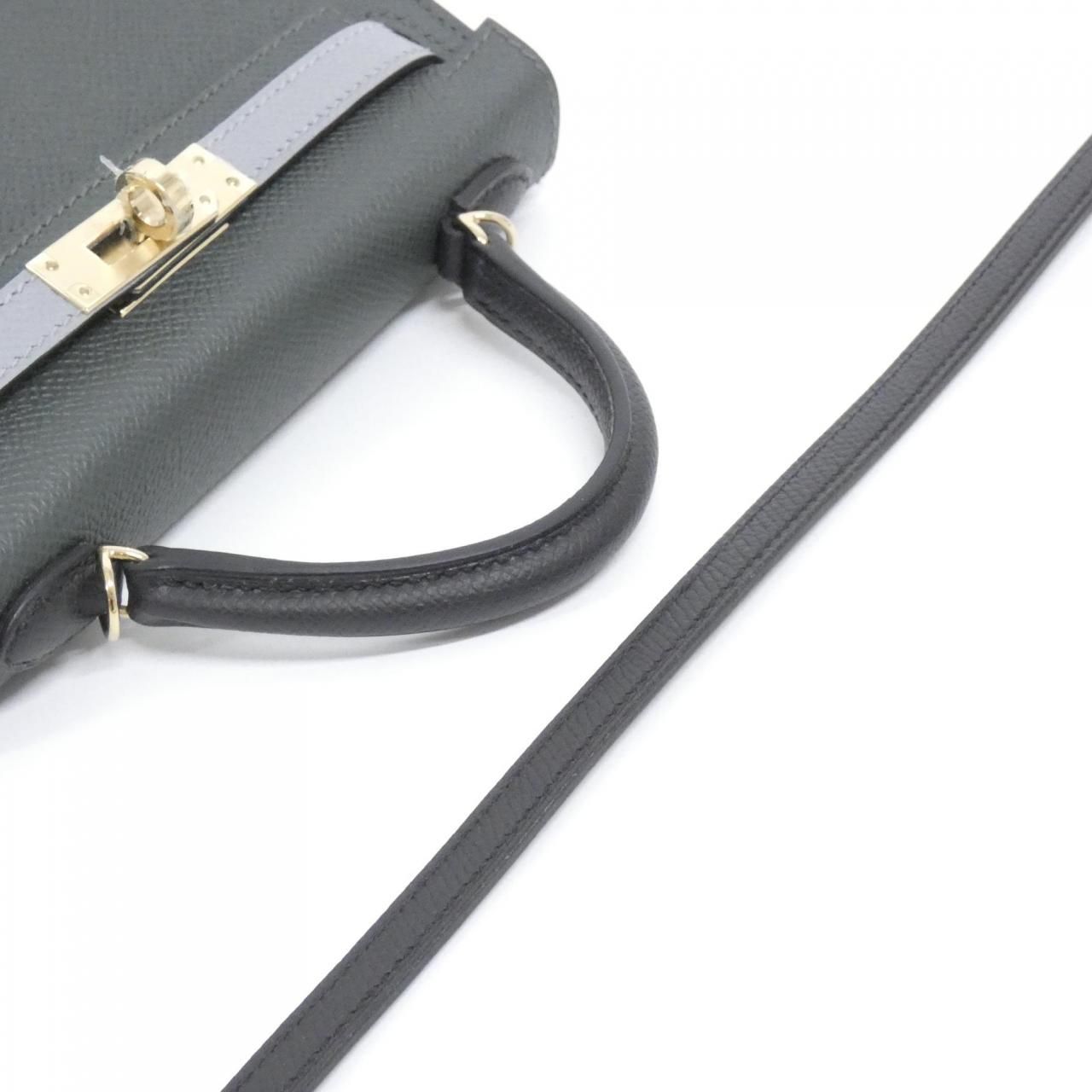 Hermes Mini Kelly 2 Tricolor Bag